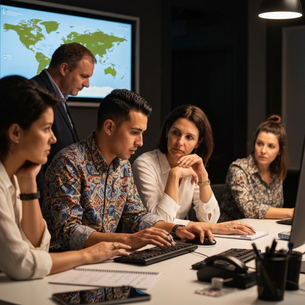 SydInnovations team working on travel CRM development